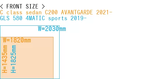 #C class sedan C200 AVANTGARDE 2021- + GLS 580 4MATIC sports 2019-